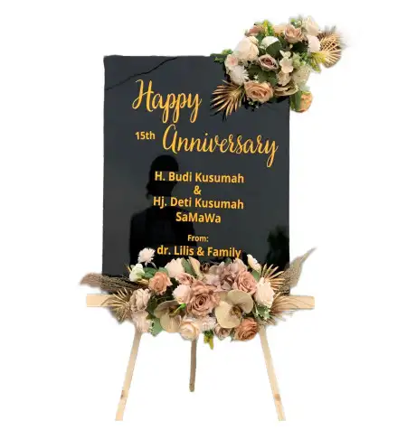 Papan Bunga Akrilik Padamatang